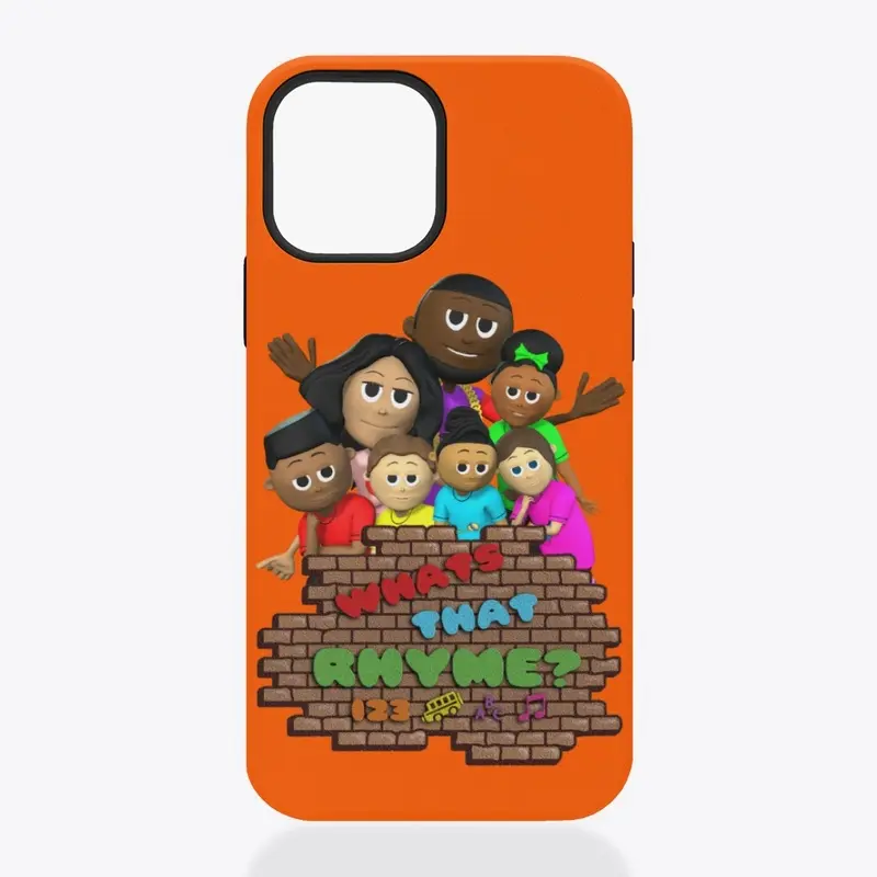 Whats That Rhyme iPhone case